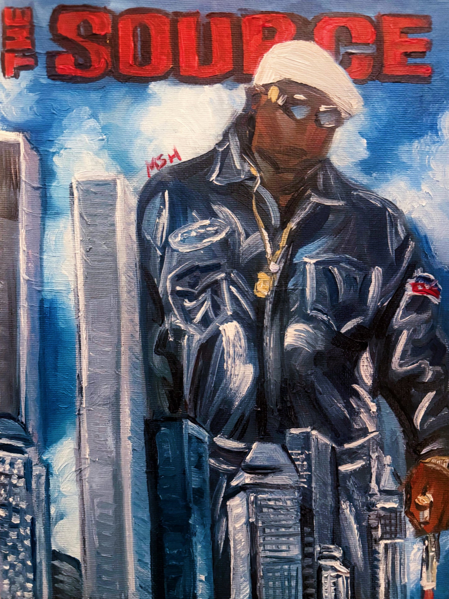 Biggie Source Mag. Painting