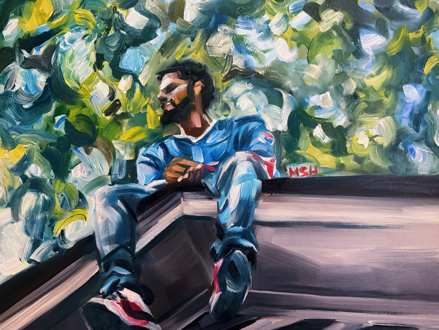 2014 Forest Hills Drive Painting