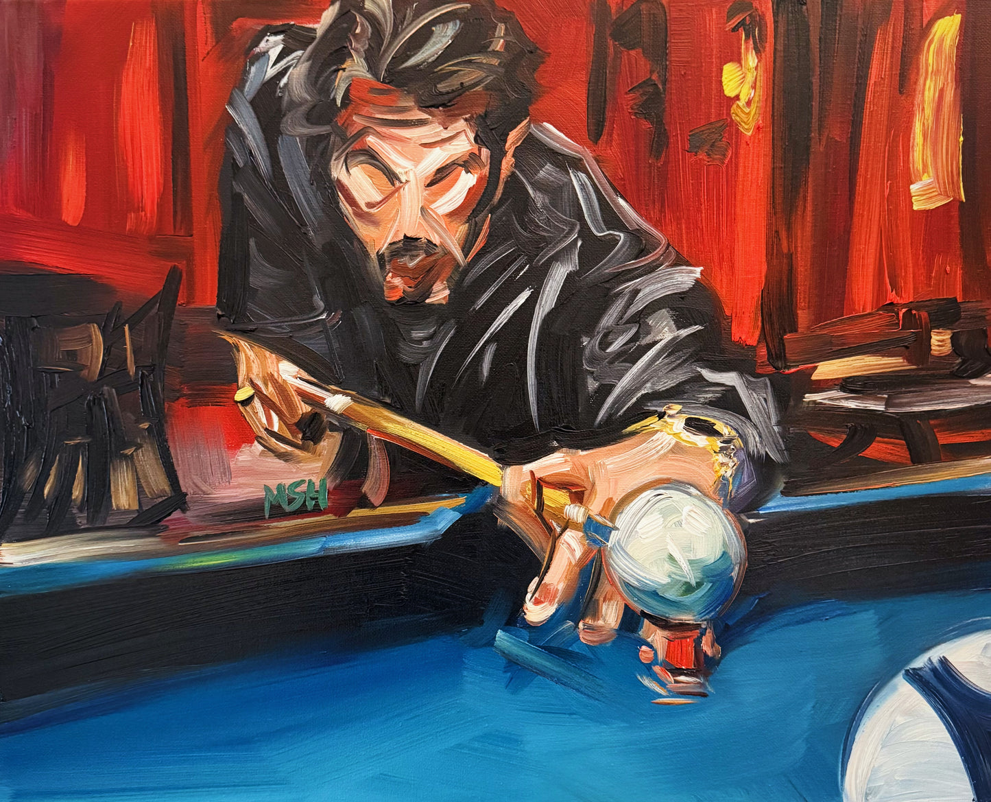 Carlito’s Way Painting