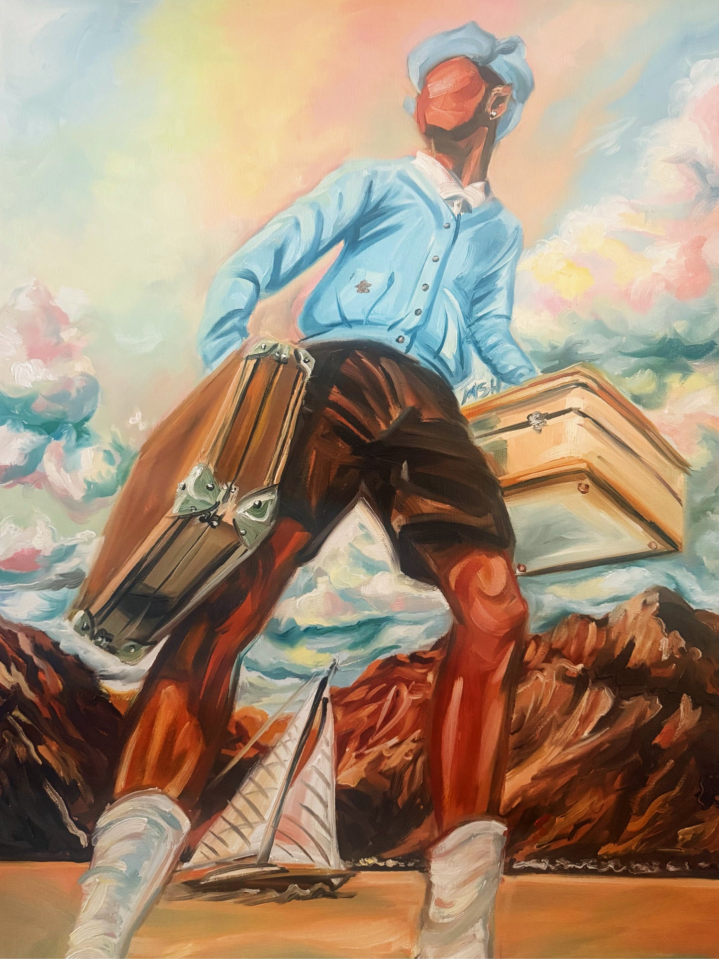 Call Me If You Get Lost Painting