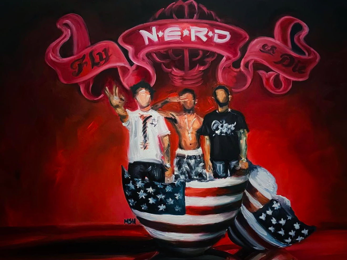 Fly Or Die Painting