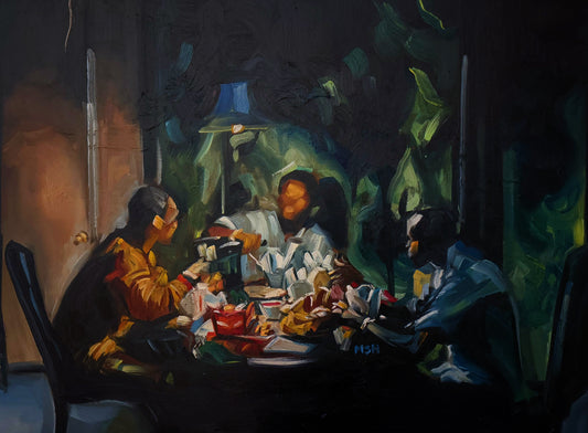 No Ribs, No Rice, No Champagne Painting