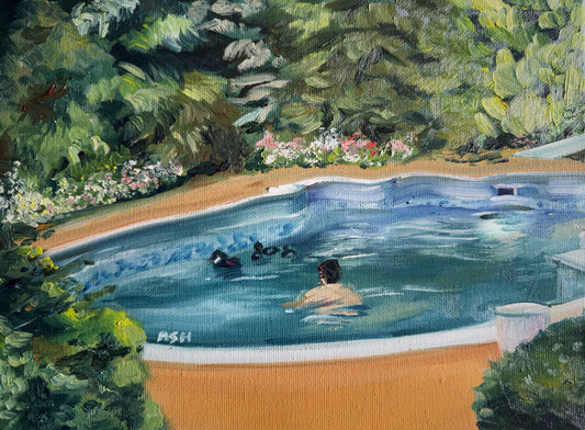 Tony & The Ducks Print