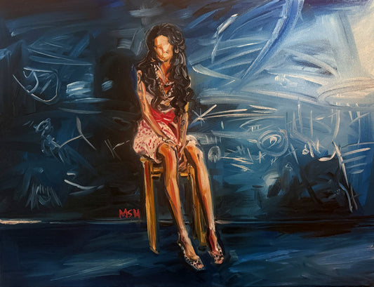 Back to Black Painting