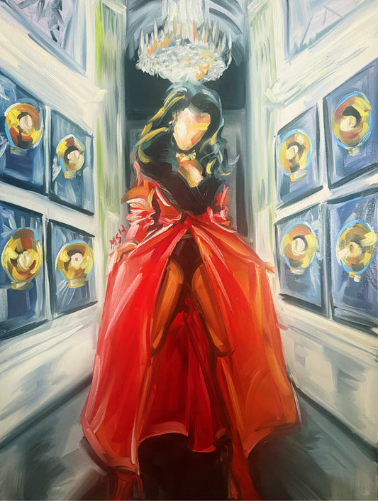 Gangsta Boo Painting