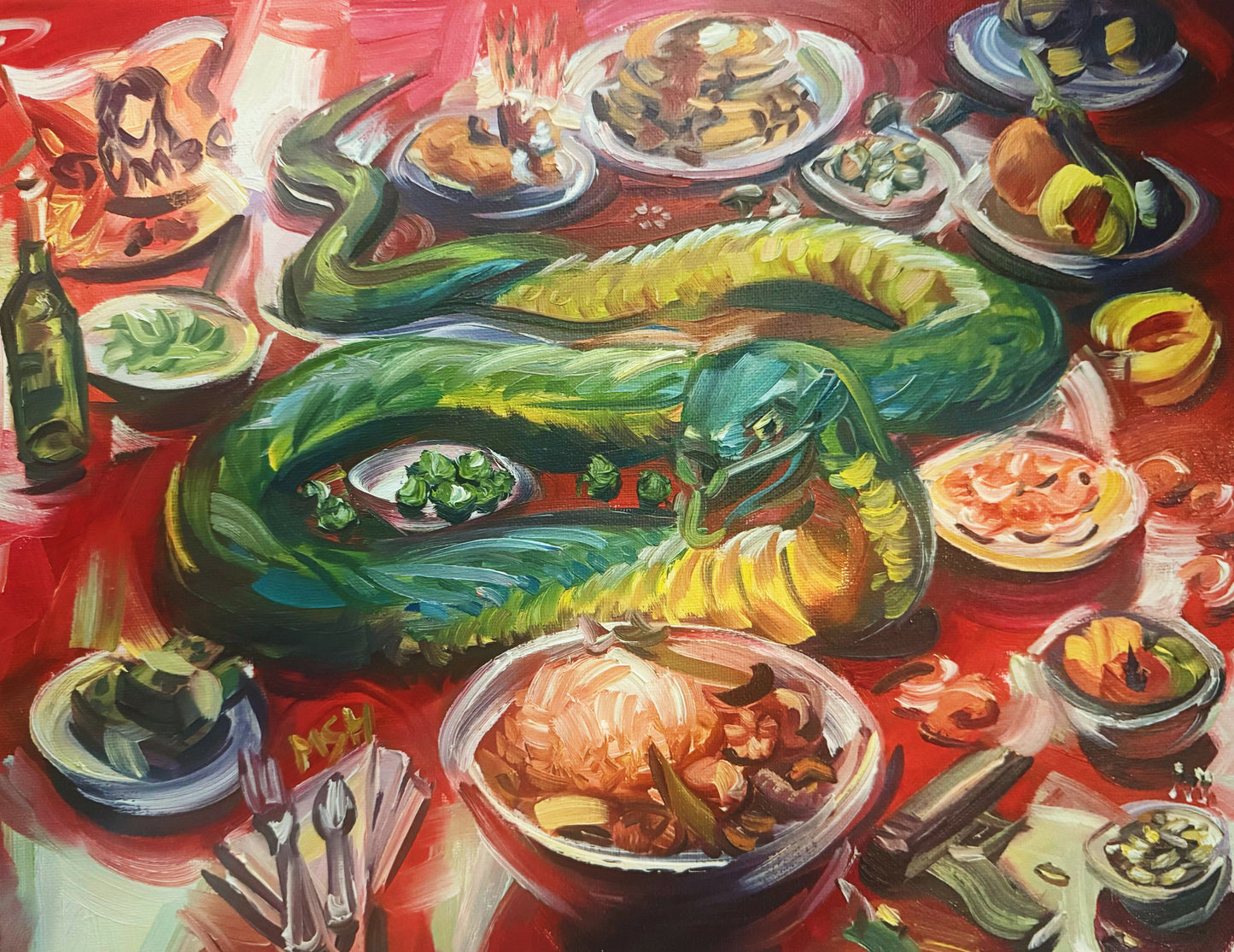 Gumbo Painting
