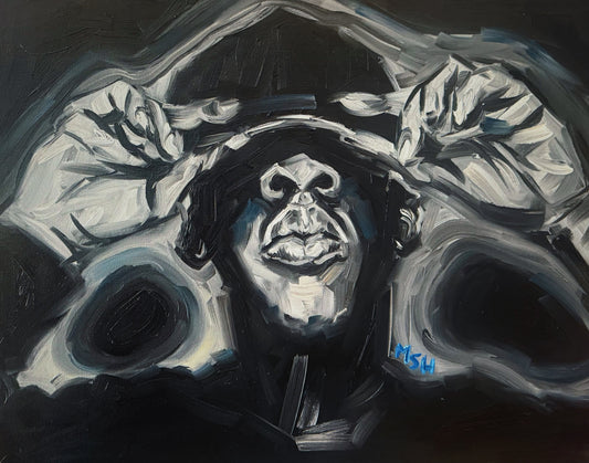 Black Album Print