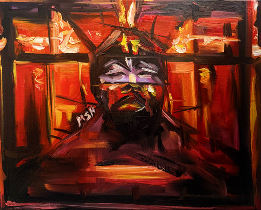 Black Rob Painting