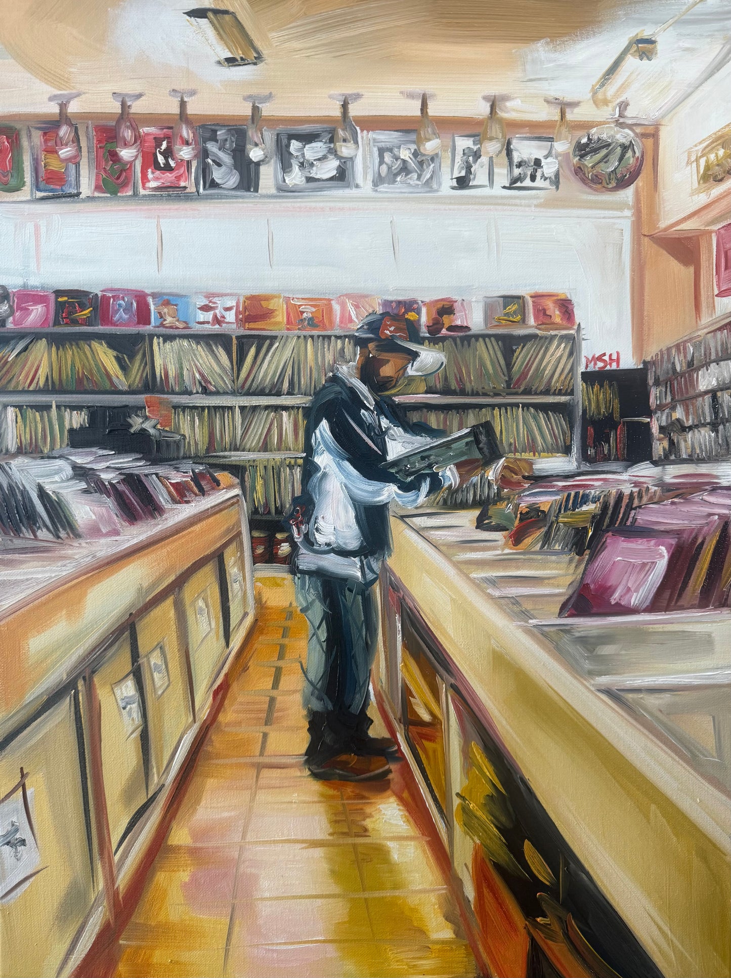 J Dilla Painting