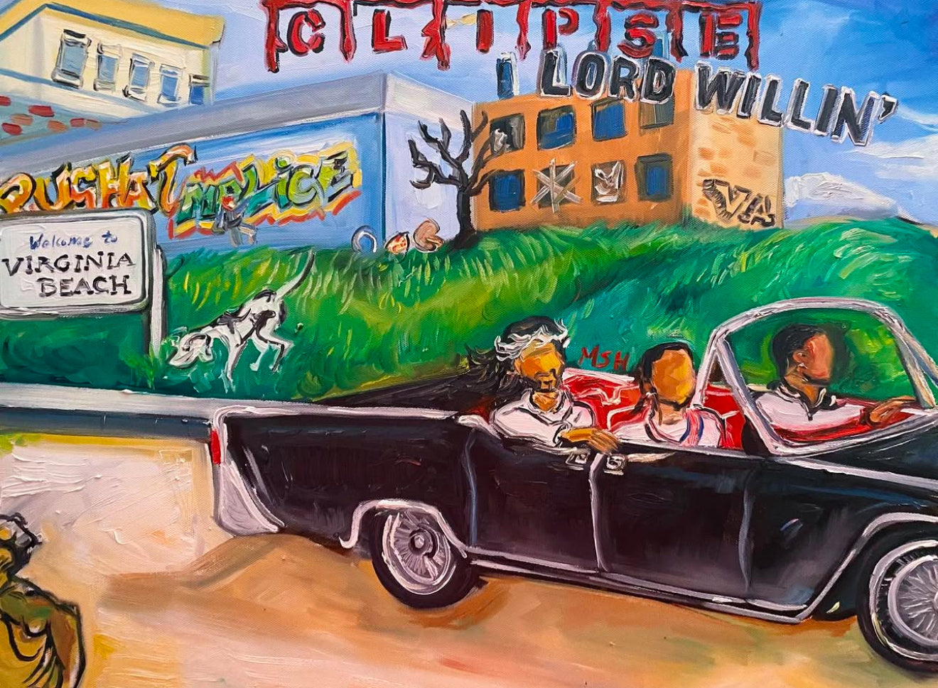 Lord Willin’ Painting (Clipse)