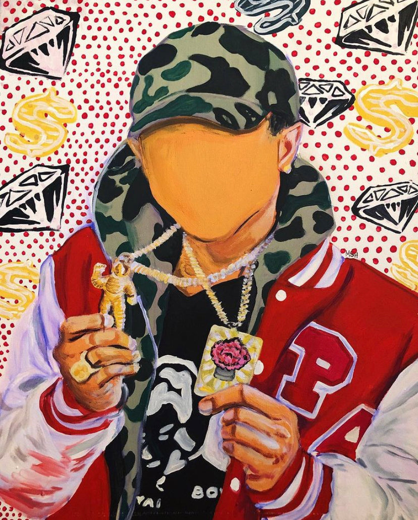Skateboard P Print